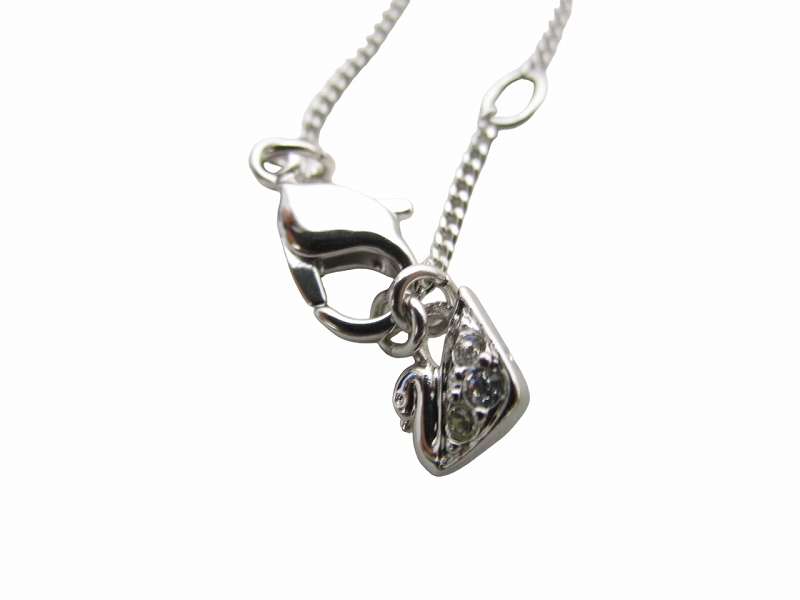 SWAROVSKI/スワロフスキー/ネックレス/フェザー/羽 SWAROVSKI スワロフスキー Nice 羽ネックレス 追跡送料関税込み