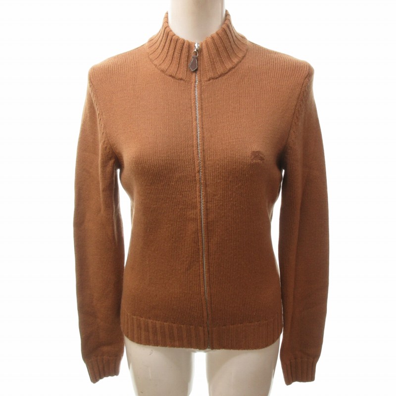 BURBERRY BLUE LABEL ジップカーディガン BURBERRY BLUE LABEL ノバ