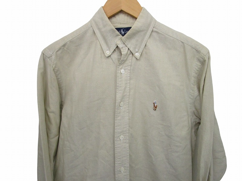 ラルフローレン RALPH LAUREN シャツ 長袖 刺繍 オーバーサイズ