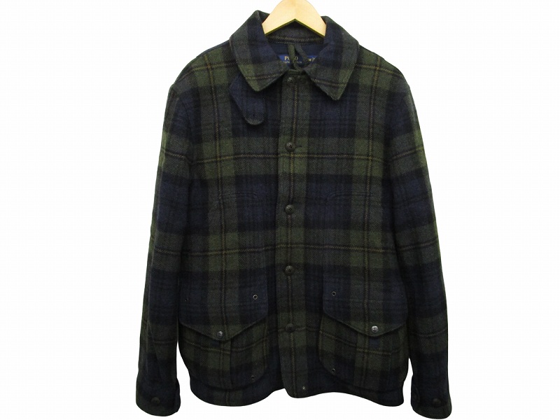 ポロ ラルフローレン POLO RALPH LAUREN 美品 ウール チェック 