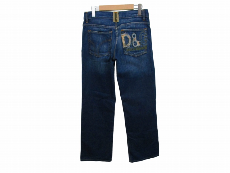 Dolce & Gabbana ストレートデニム DGロゴ