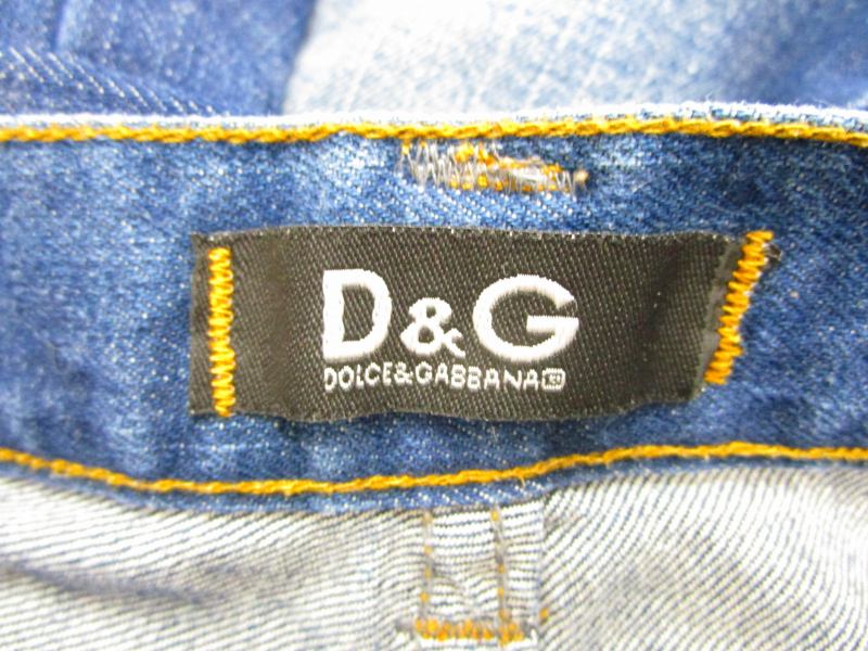 ディー&ジー ドルガバ ドルチェ&ガッバーナ D&G ストレート デニム 