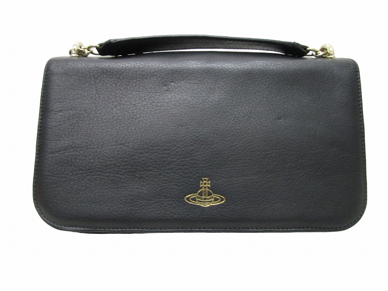 ヴィヴィアンウエストウッド Vivienne Westwood レザー ショルダー 