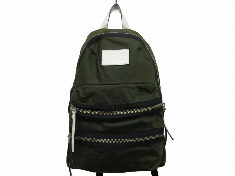 MARC JACOBS THE BACKPACK カーキ MARC JACOBS THE BACKPACK カーキ マークバイマークジェイコブス