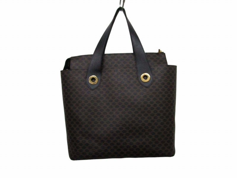 セリーヌ CELINE 美品 トートバッグ ハンドバッグ マカダム 総柄 