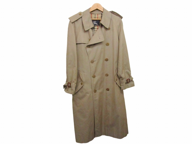 バーバリーズ Burberrys 70s ヴィンテージ トレンチコート ロング 裏地  