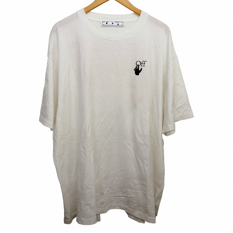 オフホワイト OFF WHITE MAKER OVER TEE 半袖 Tシャツ ダブルアロー 