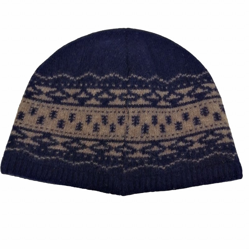 モンベル Montbell 近年 美品ノルディック ニット帽 ビーニー ウール