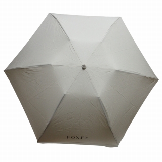 フォクシー FOXEY フォクシー タッセル付き 折りたたみ傘 雨傘 日傘 