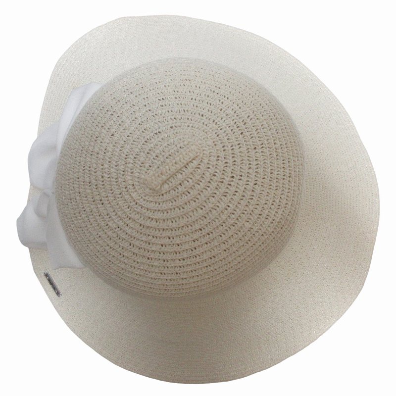 ローラハッツ　Lola hats 白　ホワイト　リボン　麦わら　帽子 Lola Hats ラフィアハット｜トゥモローランド 公式通販