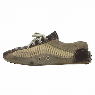 プラダ PRADA CAR SHOE ドライビングシューズ スニーカー レザー 