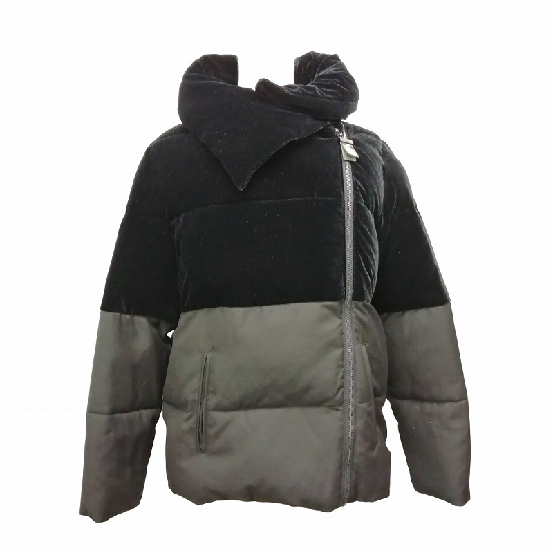 エンポリオアルマーニ EMPORIO ARMANI ダウンジャケット ベロア 