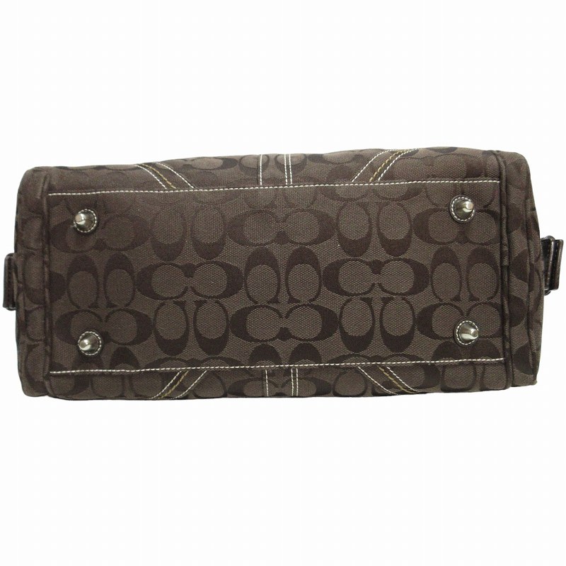 コーチ COACH ミニボストンバッグ ハンドバッグ シグネチャー 10078 コーチ COACH 10078 シグネチャー ハンドバッグ ボストンバッグ