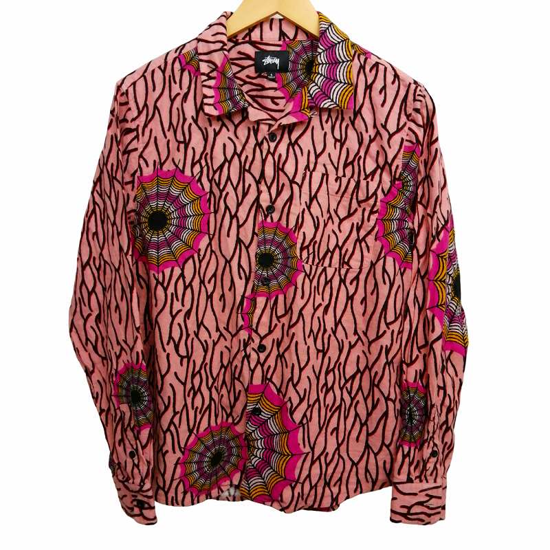 KingGnu 新井和樹着用 stussy 花柄　モード　リネン　ジャケット　M m50020707ttl00-m-01-pl.jpg