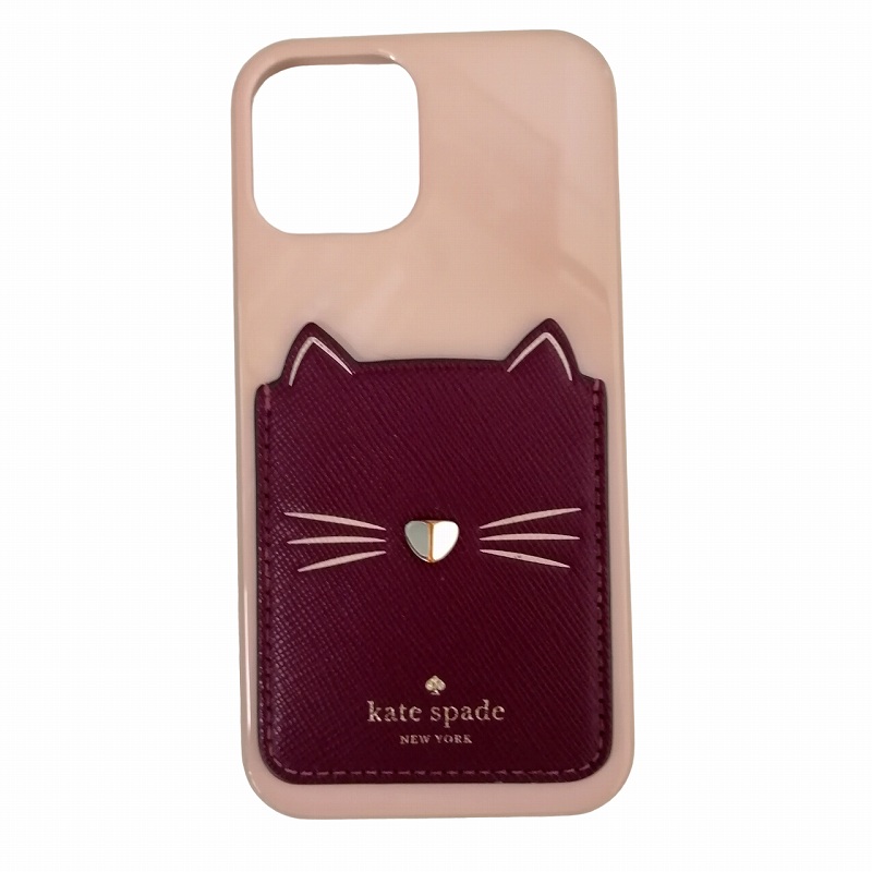 ケイトスペード KATE SPADE 美品 iPhoneケース iPhone15