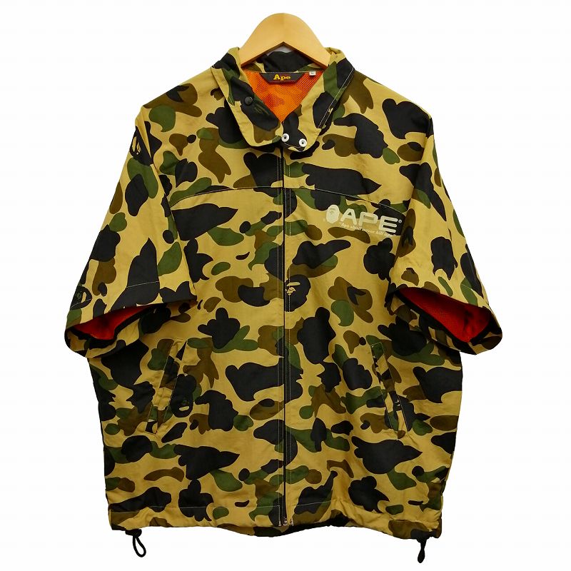 A Bathing Ape 迷彩ナイロンジャケット L A BATHING APE