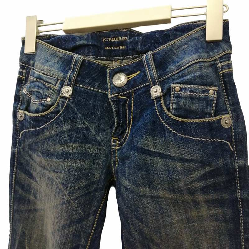バーバリーブルーレーベル BURBERRY BLUE LABEL ローライズ