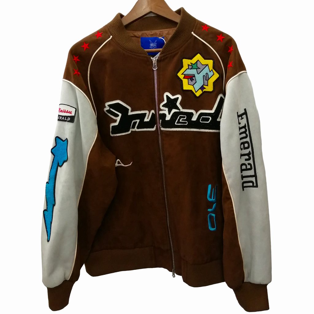 dugout maison emerald スタジャン dugout × Maison emerald