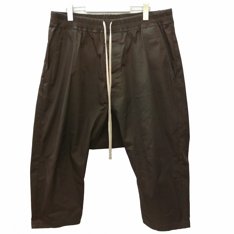 リックオウエンス Rick Owens 21SS DRAWSTRING CROPPED サルエルパンツ 