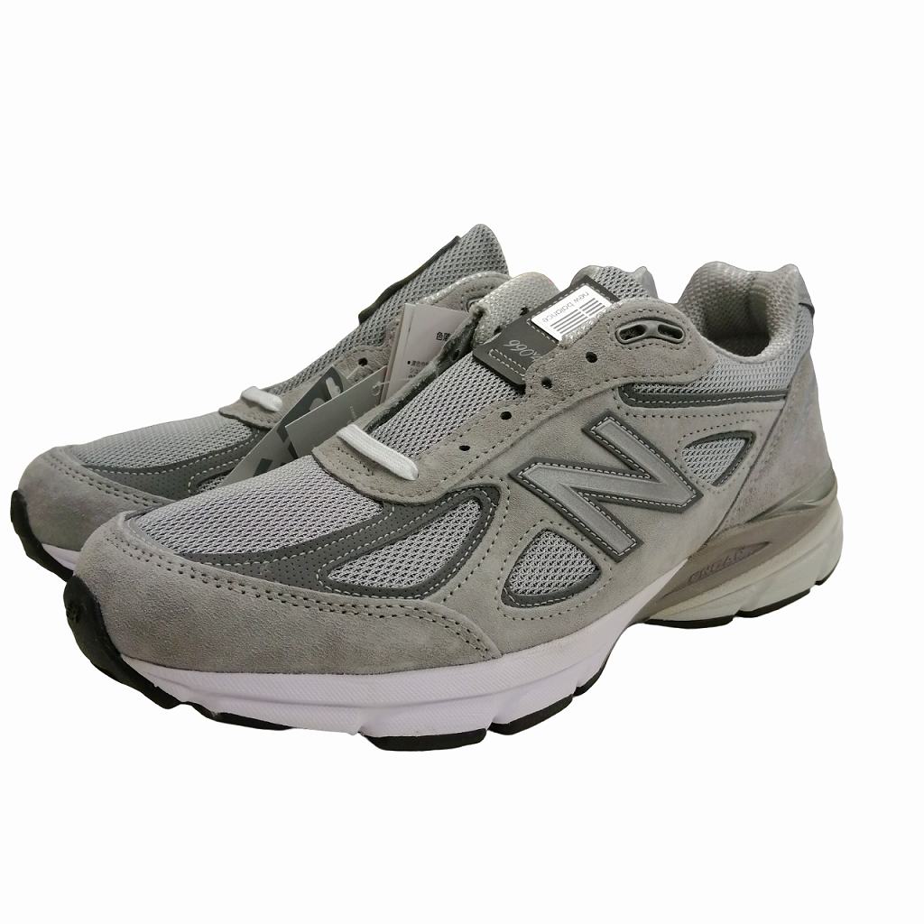 未使用品 ニューバランス NEW BALANCE 990v4 U990GR4 スニーカー 