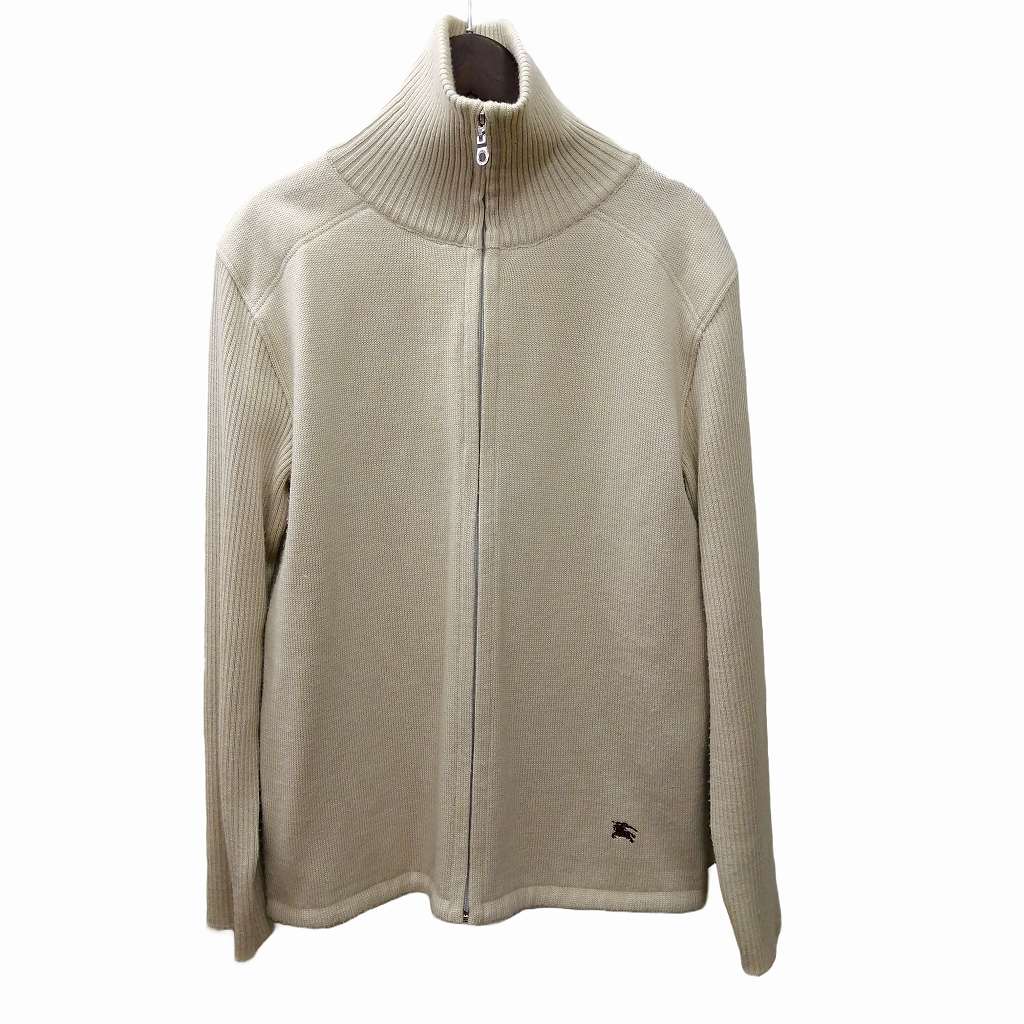 バーバリーブラックレーベル BURBERRY BLACK LABEL ドライバーズニット 
