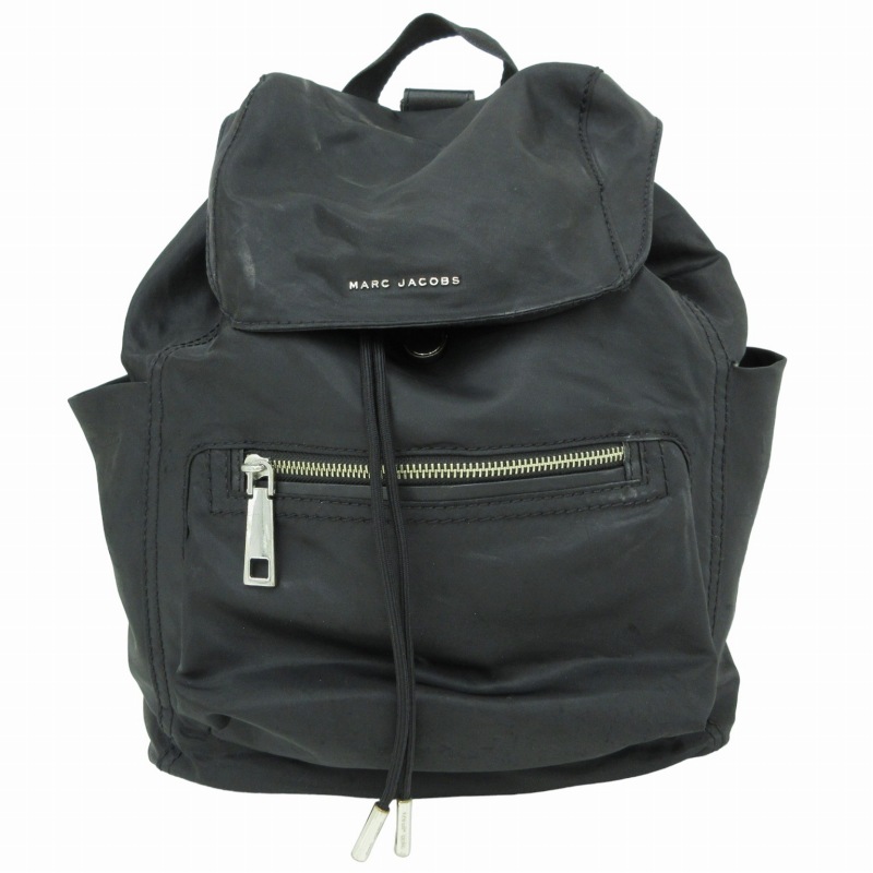 マークジェイコブス MARC JACOBS リュックサック デイパック ロゴ 黒 