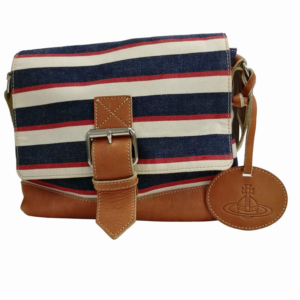 ヴィヴィアンウェストウッド ナイロン メッセンジャーバッグ 総柄 オーブ ヴィヴィアンウェストウッド ナイロン メッセンジャーバッグ 総