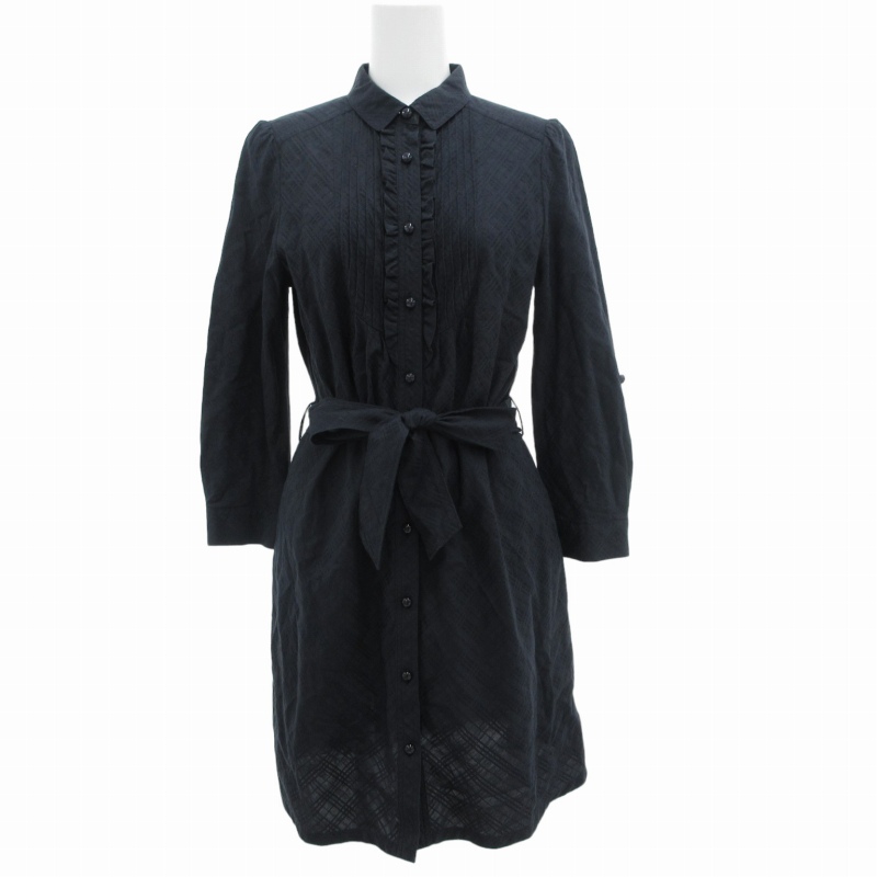 バーバリーブルーレーベル BURBERRY BLUE LABEL シャツワンピース 長袖