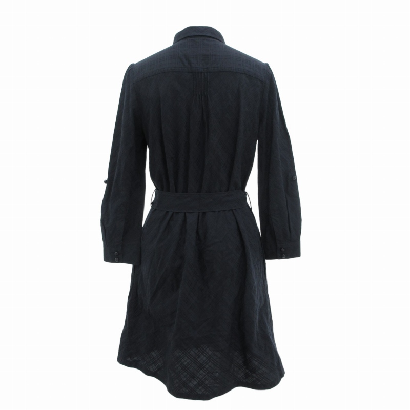☆BURBERRY BLUE LABEL☆チェックシャツワンピース 38 フリル