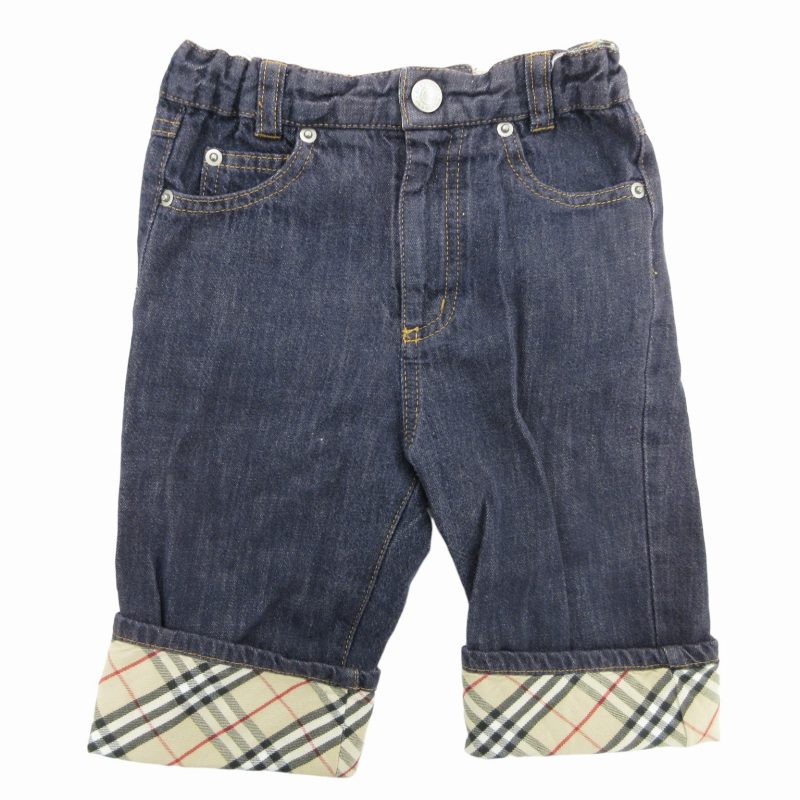 BURBERRY LONDON バーバリーロンドン　ノバチェック　デニム BURBERRY LONDON デニムジャケット ノバチェック ショート 38 BURBERRY