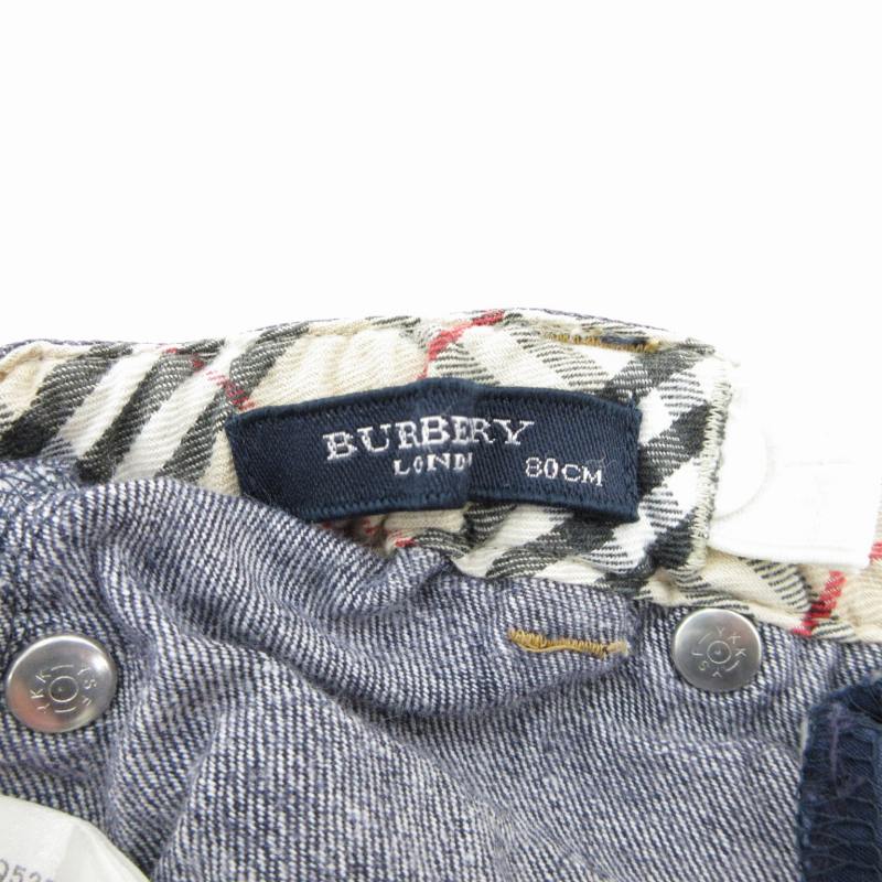 BURBERRY デニムパンツ チェック裏地 バーバリー ロンドン BURBERRY LONDON デニムパンツ ジーンズ