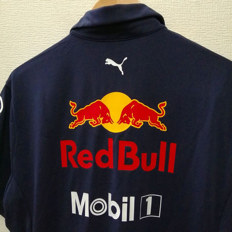 プーマ PUMA ×REDBULL レッドブル レーシング ハーフジップシャツ 