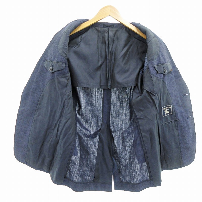 Burberry’s バーバリー テーラード ウール ジャケット ネイビー M 80s 90s 80年代 90年代 バーバリーズ ネイビー 紺│ヴィテージ