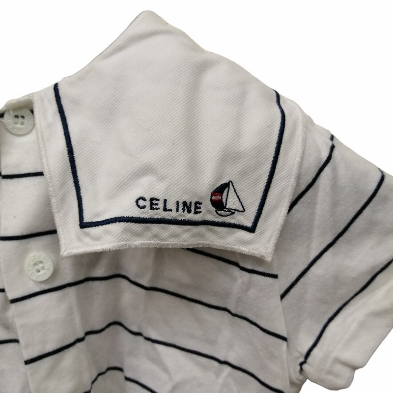 r*)様 CELINE 24AW ボーダー ポロシャツ セリーヌ r*)様 CELINE 24AW ボーダー ポロシャツ セリーヌ - メルカリ