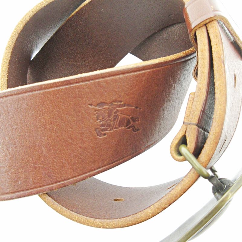 バーバリーブルーレーベル　ブラウン　ベルト バーバリーブルーレーベル BURBERRY BLUE LABEL ベルト トップ式
