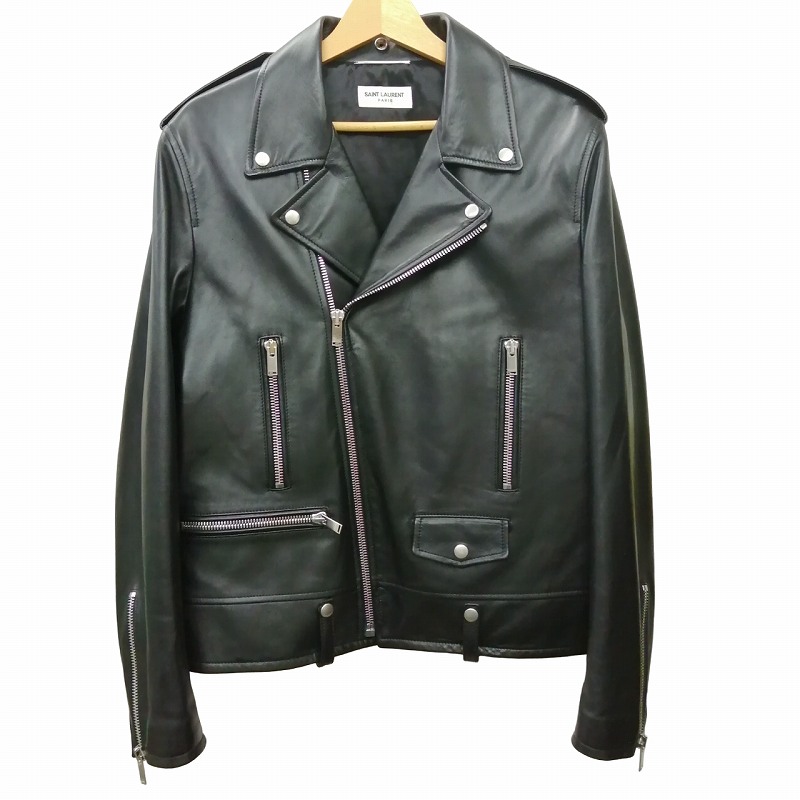 サンローラン パリ SAINT LAURENT PARIS 美品 2022 L01 ライダース  
