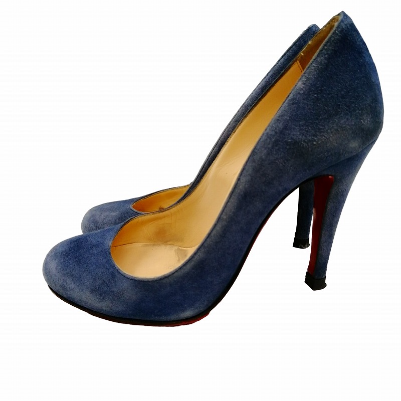クリスチャンルブタン Christian louboutin スウェード パンプス