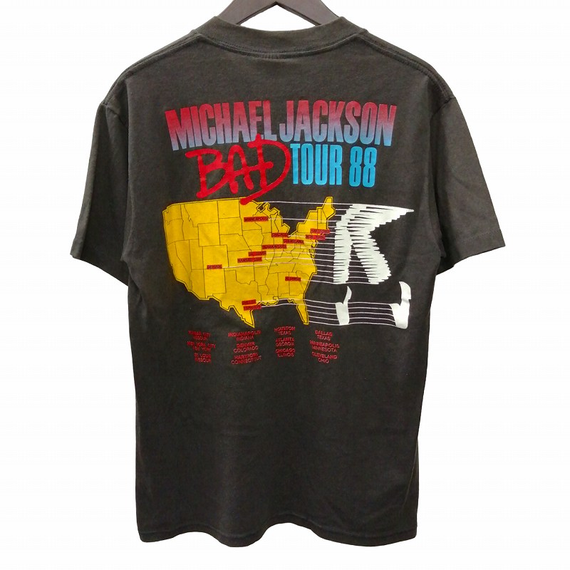 マイケル・ジャクソン BAD TOUR 1988 Tシャツ