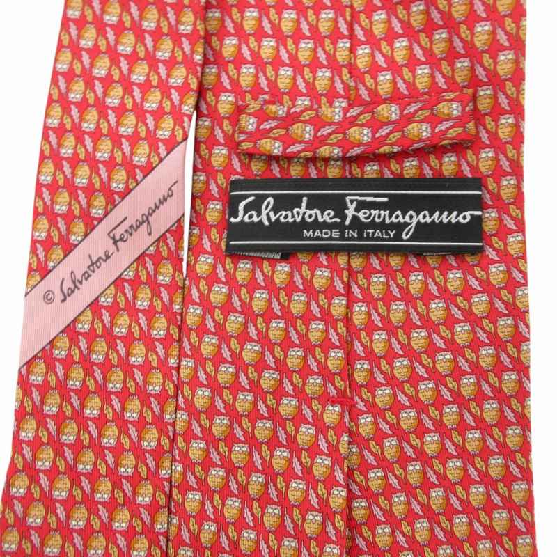 サルヴァトーレフェラガモ Salvatore Ferragamo 美品 ネクタイ