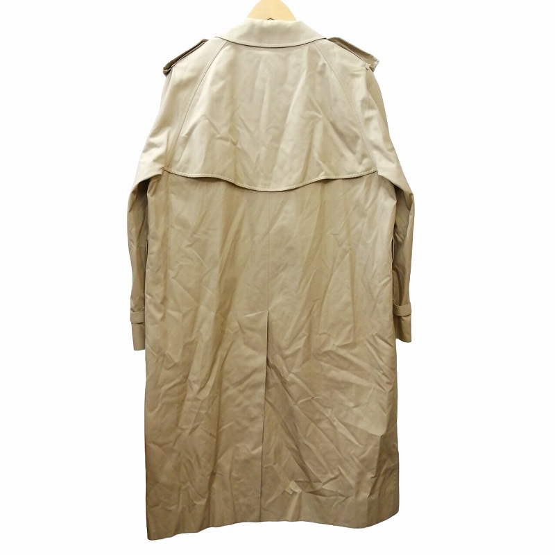 良品！バーバリー ダブル トレンチコート ロング丈 ベルト付 ベージュ L相当 楽天市場】【洋服の青山】ダブルトレンチコート ロング丈 ひざ丈