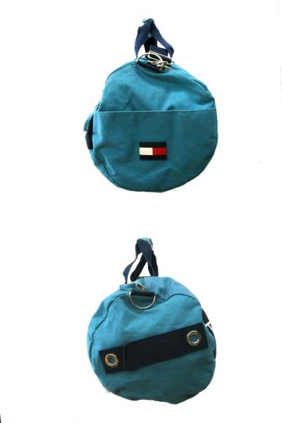 【新品】トミーヒルフィガー　フラッグ　トリコロール　ロゴ　ボストン　男女兼用 新品】トミーヒルフィガー フラッグ トリコロール ロゴ ボストン