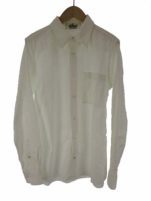 Delave シャツ オックスフォードシャツ ボタンダウン 白 36 レディース 050 ベクトルパーク