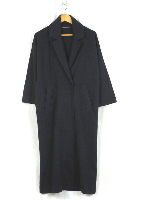 MANTEAU ミラノリブコート とち