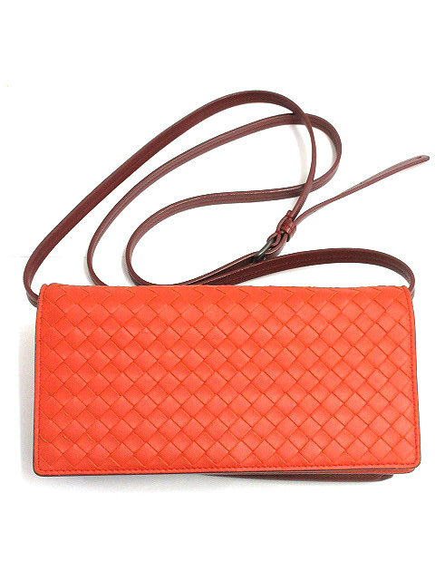 ボッテガ・ヴェネタ ショルダーウォレットバッグ イントレチャート  