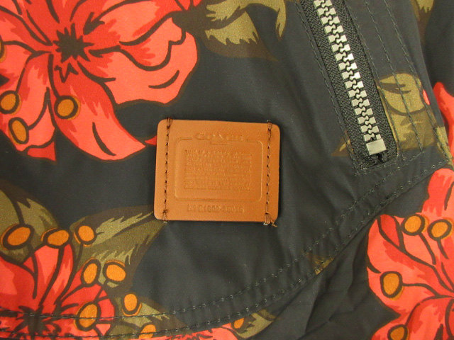 コーチ COACH NYLON TRAINER ナイロンジャケット ブルゾン ジップ