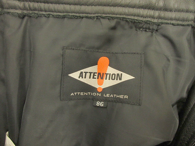 ATTENTION LEATHER アテンションレザー レザーパンツ 革パンツ バイク