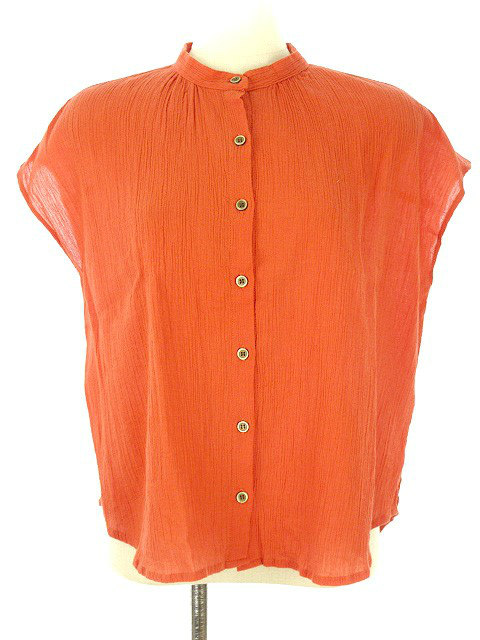テチチ Te Chichi テラス Terrasse ブラウス フレンチスリーブ 薄手 オレンジ系 トップス レディース 051 ベクトルパーク