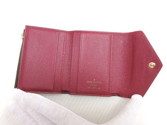 ルイヴィトン LOUIS VUITTON ポルトフォイユ ゾエ モノグラム LV 三
