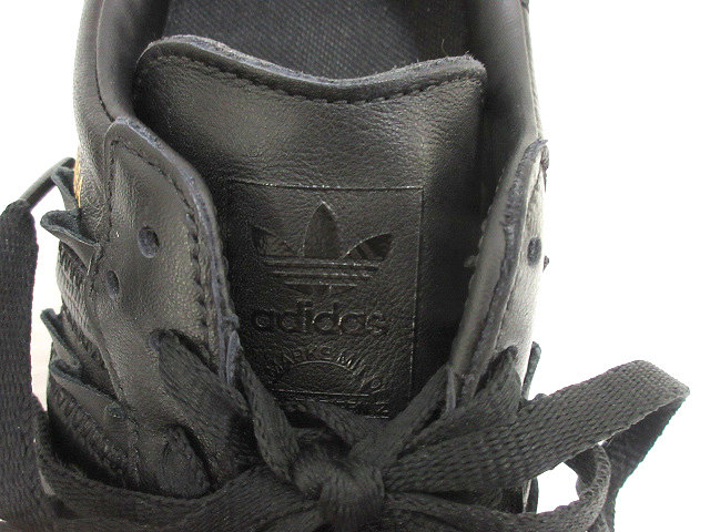 アディダス Adidas Sambarose サンバロース スニーカー フリル Fv7403 靴 シューズ 厚底 レザー 25 黒 ブラック レディース 051 ベクトルパーク