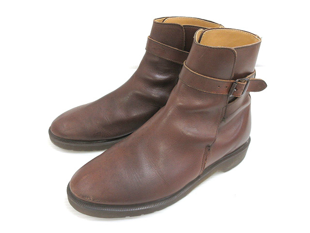 ドクターマーチン DR.MARTENS ブーツ ベルト レザー 本革 7 茶色 